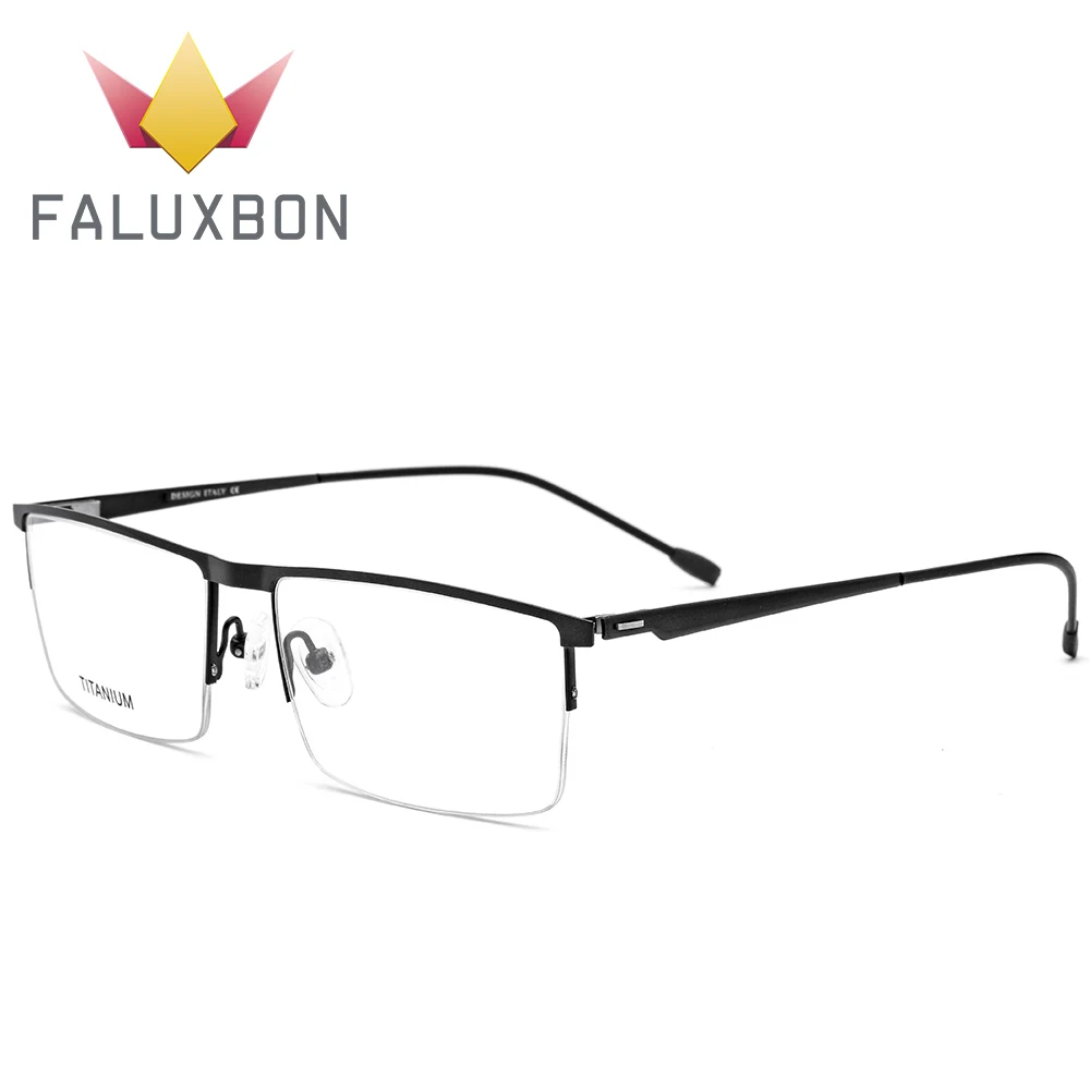 Прогрессивная оправа для очков из титанового сплава мужские оправы без очки