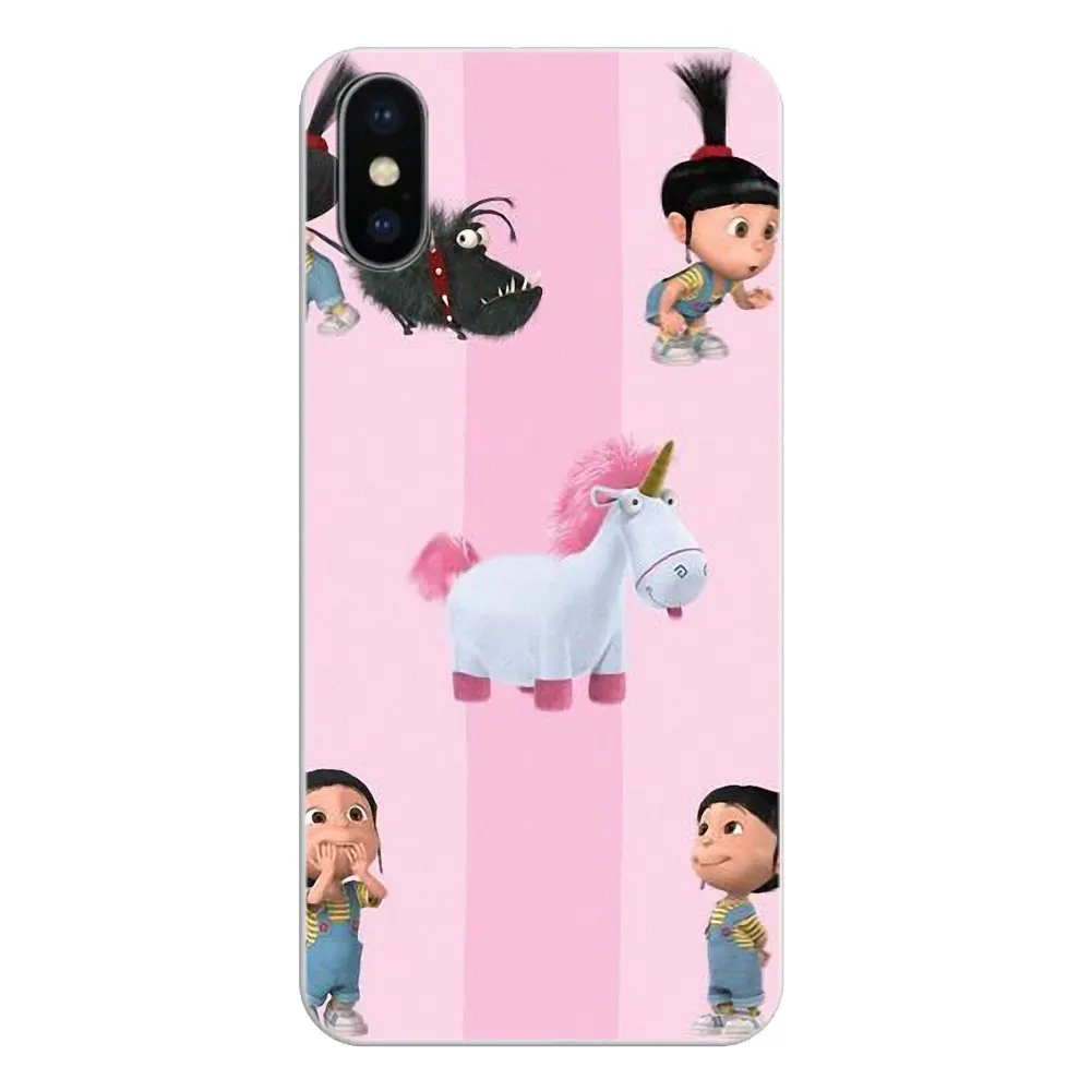 Для Xiaomi Mi A1 A2 5X 6X 8 lite SE Pro Max Mix 2 2S 3 Mi5 Mi5S Пушистый Единорог Агнес Гадкий я Миньоны