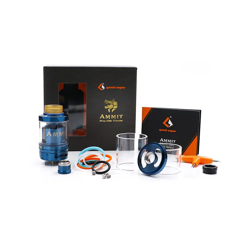 Geekvape Ammit двойной катушки RTA танк электронная сигарета атомайзер Поддержка как так