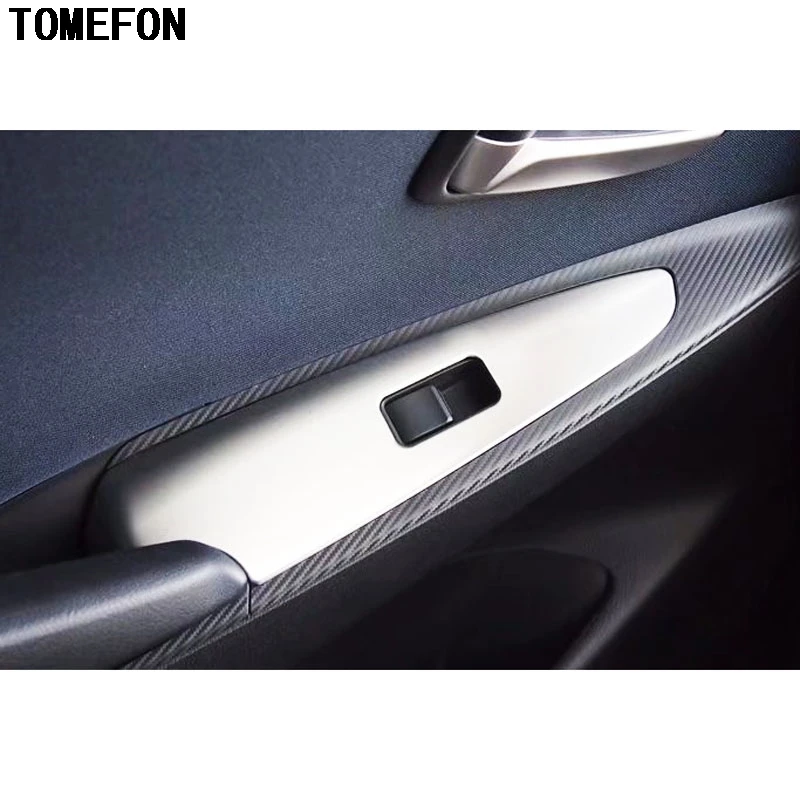 Хромированный ABS регулятор TOMEFON для Mazda 2 Mazda2 Demio DJ RHD 2014 2015 2016|Лепнина интерьера| |