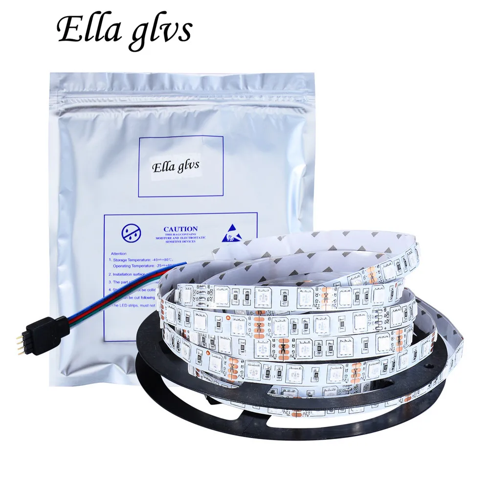 

LED Strip 5050 DC12V 100M 60LEDs/m 5m/lot IP65/IP20 For Holiday Christmas Party Indoor Decoration LED Strip Ribbon lamp Tape