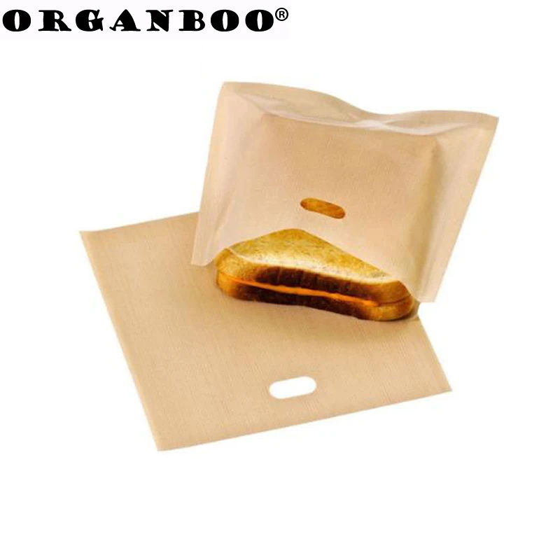 Organboo 5 шт./компл. тостер сумки на гриле с сыром формы для выпечки инструменты многоразовые антипригарным выпечки тостов сумки