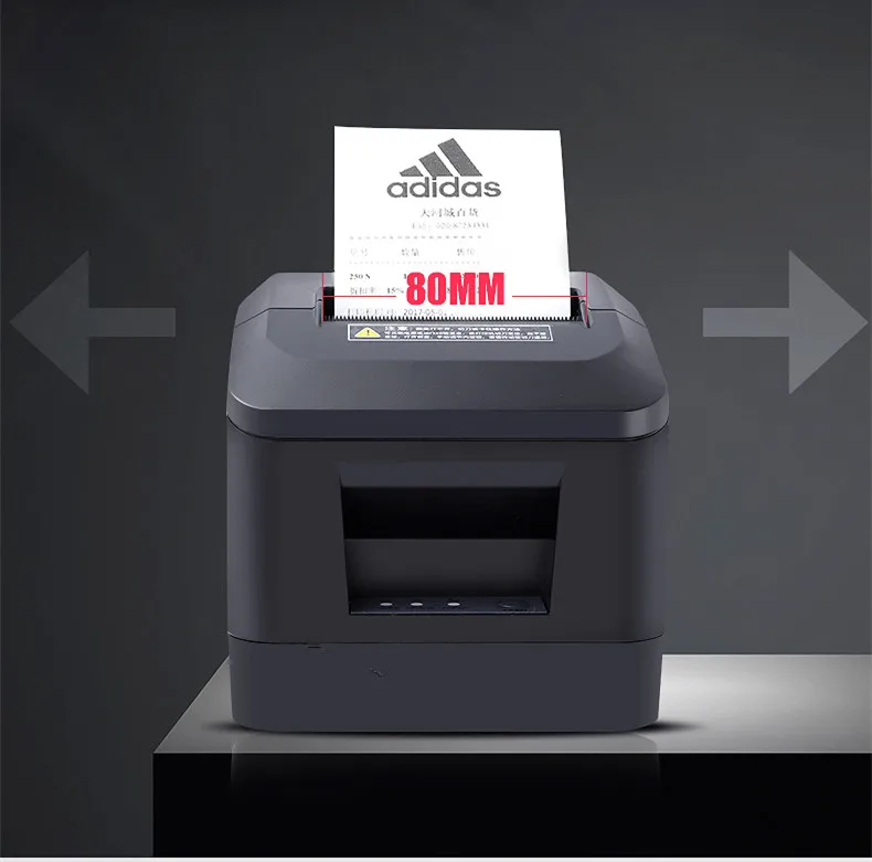 

Factory outlets pos Ticket printer High quality 80mm thermal receipt printer automatic cutting USB port or Ethernet ports