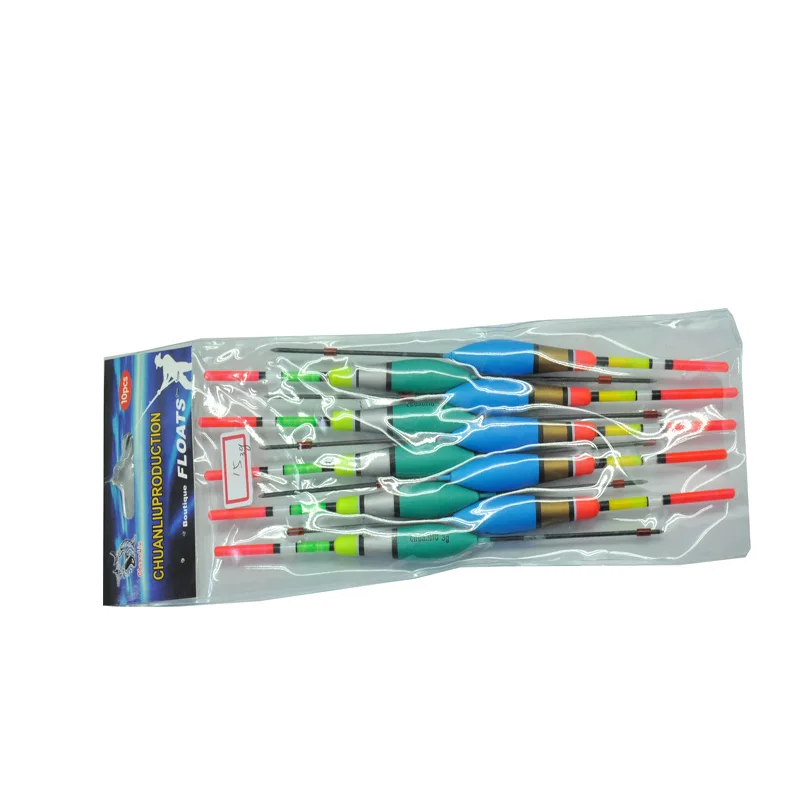 Topline снасти 10 шт. рыболовные аксессуары поплавок набор Поплавок led waggler Рыболовные