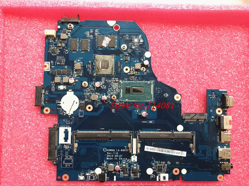 A5WAH LA B991P REV: 1 0 материнская плата для ноутбука подходит Acer E5 571G 571 I5 5200U