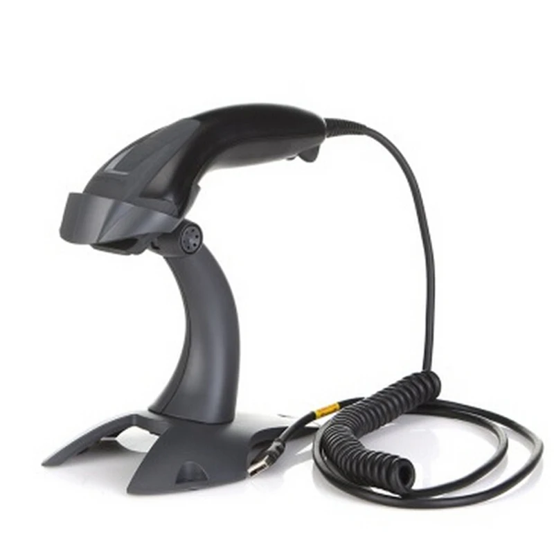 Лазерный считыватель штрих кодов Honeywell Voyager 1200G USB с держателем и