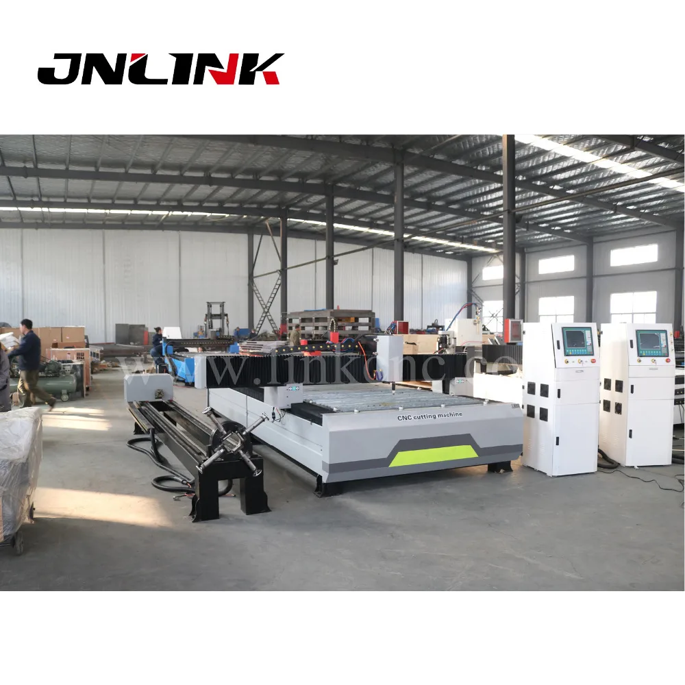 JNLINK широкополосный плазменный станок резак для труб плазменной резки с чпу 1325