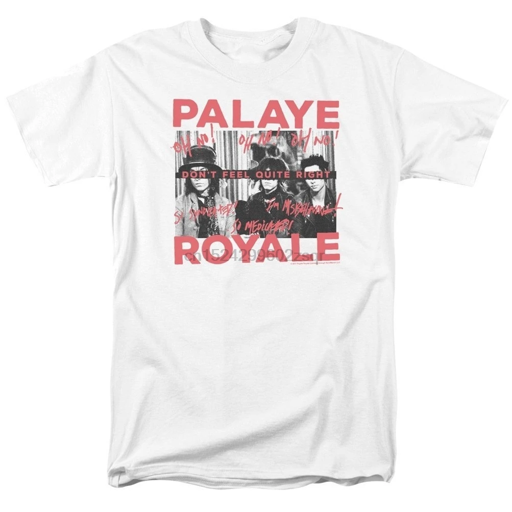 Palaye Royale рубашка Dont Feel совершенно правильно футболка мужские футболки| |