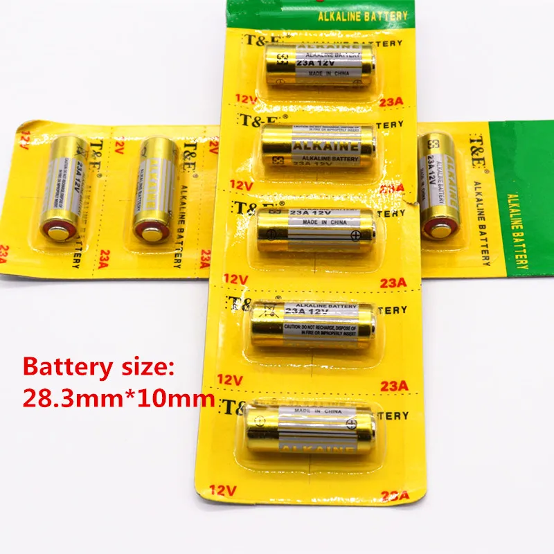 Батарея Daweikala 12V 23A Zn/MnO2 20 шт. используется для автомобильного пульта