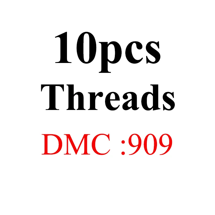 1.2m10pcs-DMC909 Golden Panno DIY DMC 893-926 вышивка нитью нитки 10 шт./лот 1,2 м Набор для вышивки крестом наборы для вышивки крестом 11,12 - Цвет: 1.2m10pcs-DMC909
