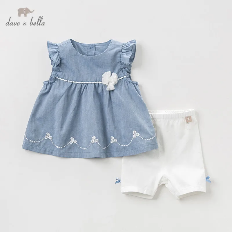 Комплекты летней одежды для маленьких девочек DBJ10544 комплекты детской с