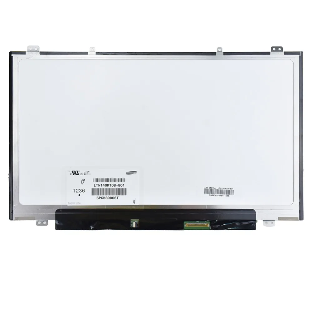 

14inch LTN140KT08-801 LCD Screen Display Panel For Samsung NP700Z3A S03US Notebook Panel Digitizer