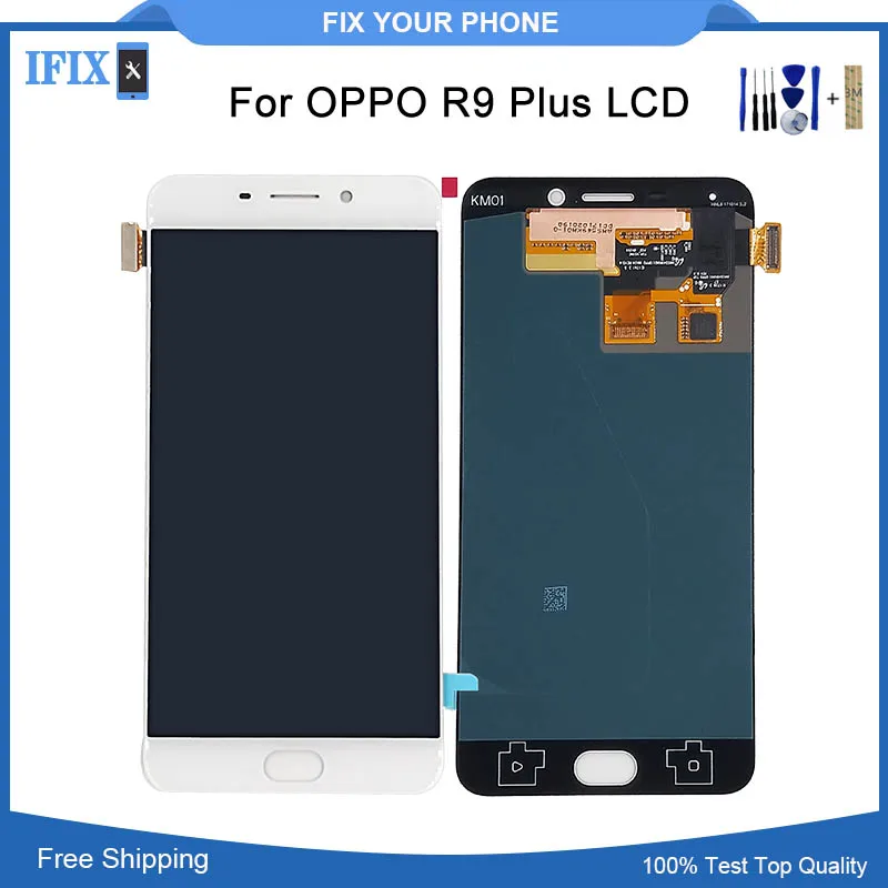 6 0 дюймовый дисплей сенсорный экран для Oppo R9 Plus ЖК панель с сенсорным экраном