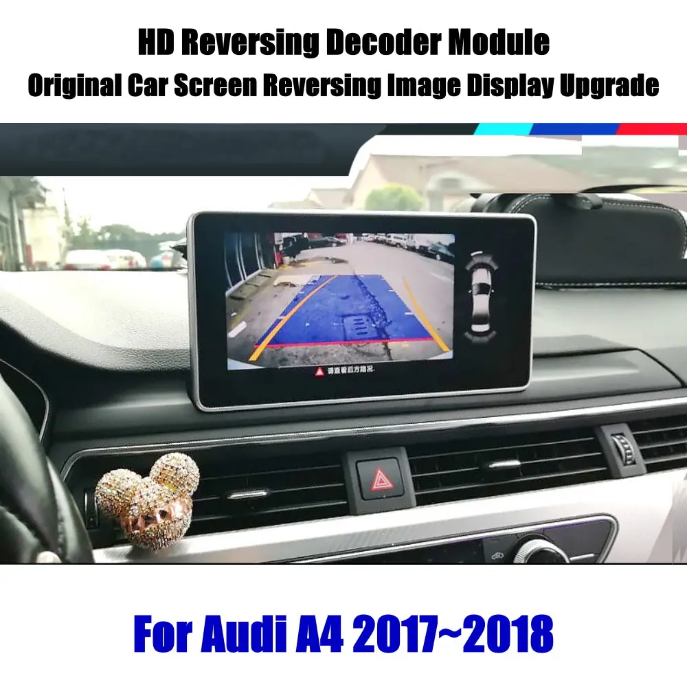 

For Audi A4 B8 8K 2007-2016 Car Front Rear View Backup Reverse Parking Camera Full HD CCD Decoder Accessories