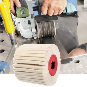 Снятие заусенцев, круглая щетка из абразивной ваты, полировка, шлифовка, разметка, круг M18