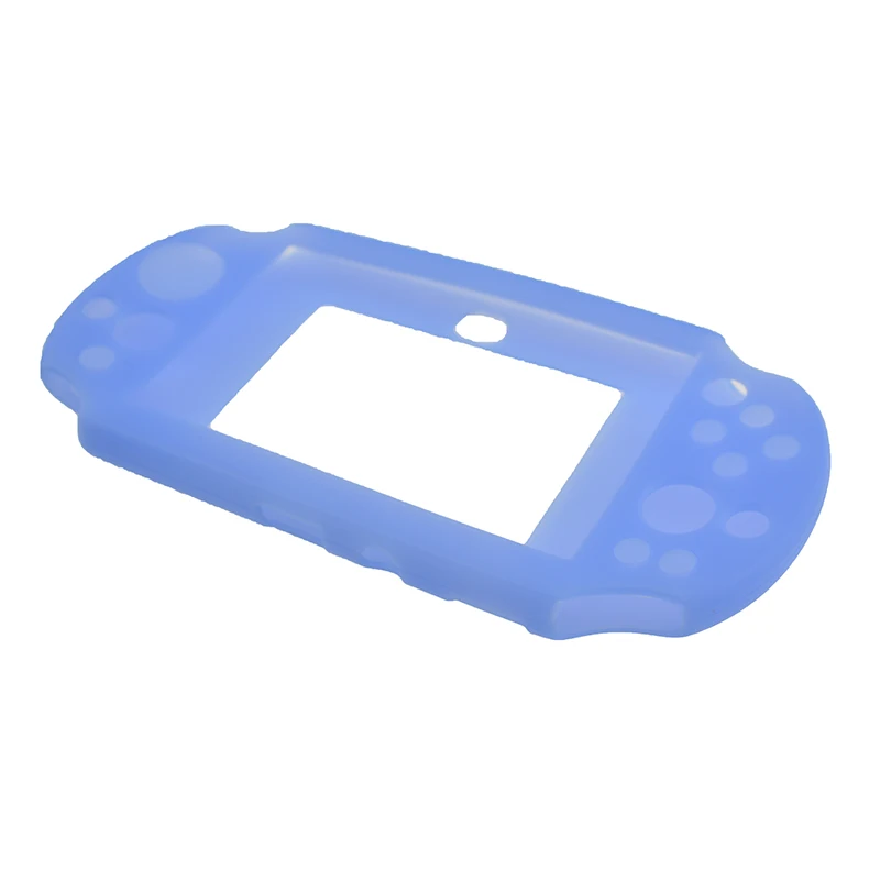 Мягкая резина силикон чехол Fundas красочный ультра тонкий для PSP VITA 2000 гелевый