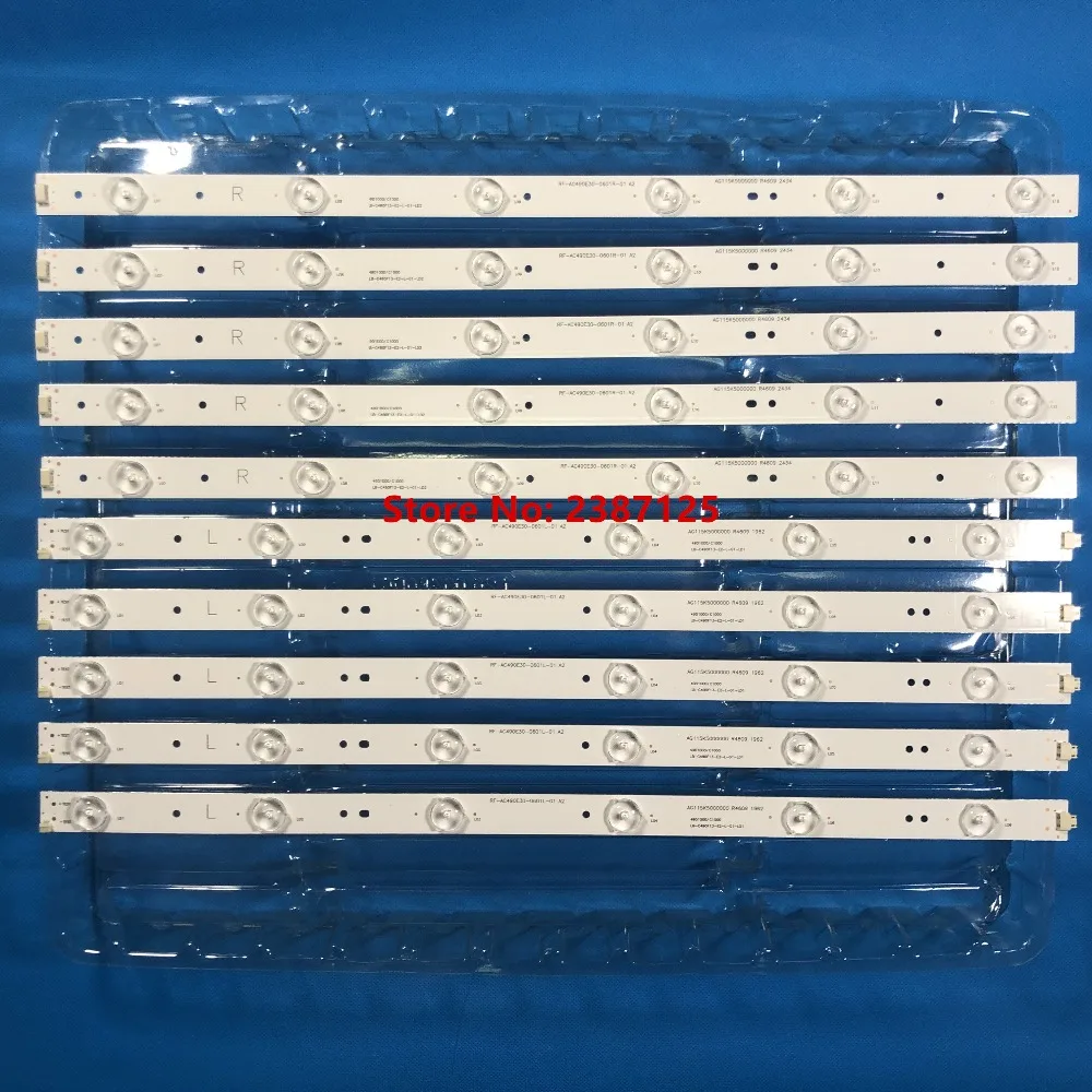 Светодиодная лента для подсветки 49D1000 49C1000 850095046 LB C490F13 E2 L G1 SE2 SVJ490A06 SVJ490A09 10