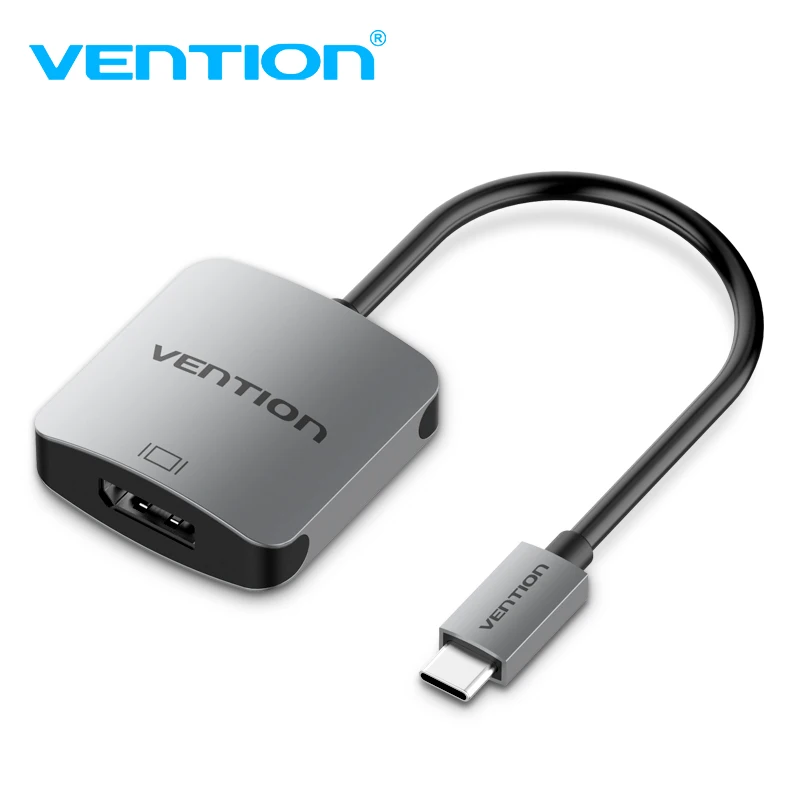 Vention USB C DisplayPort Кабель 3 1 Тип DP адаптер Поддержка 4 К для samsung Galaxy S9/S8 huawei Коврики 10 Pro