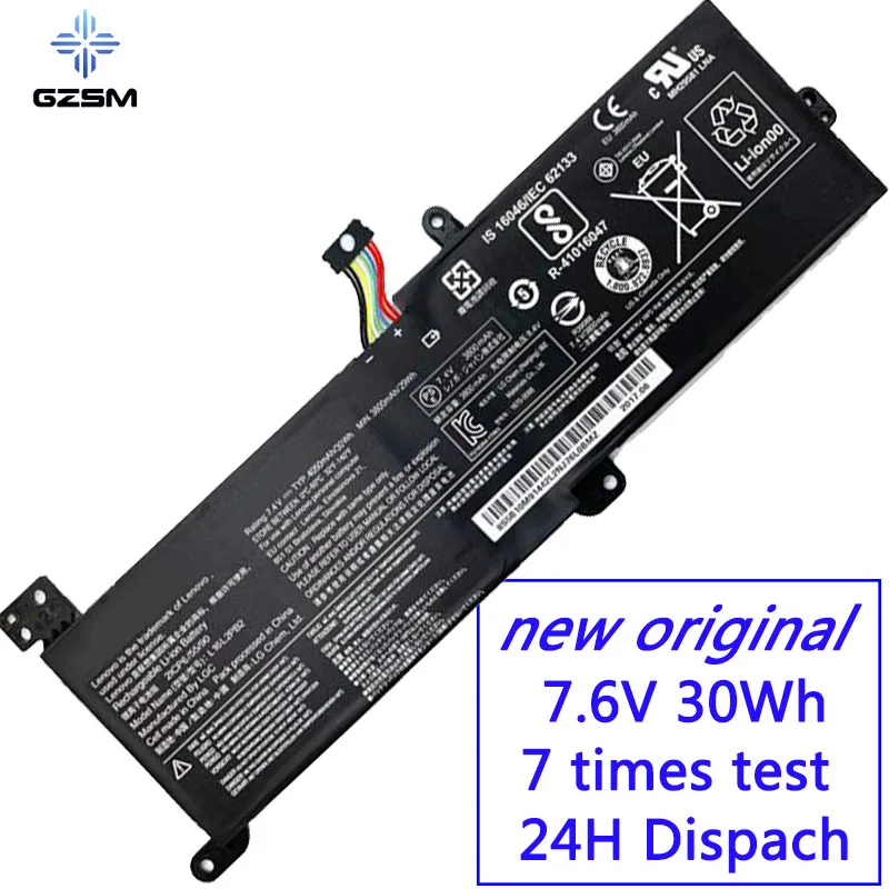 Gzsm ноутбук Батарея L16L2PB2 для lenovo 5000 5000-15 Батарея s L16S2PB2 Батарея для ноутбука L16C2PB2 2ICP6/55/90 портативных компьютеров Батарея