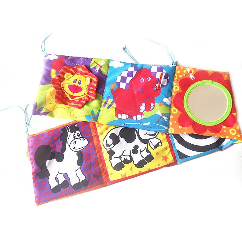 Детская подвесная кроватка с разноцветными узорами | Игрушки и хобби