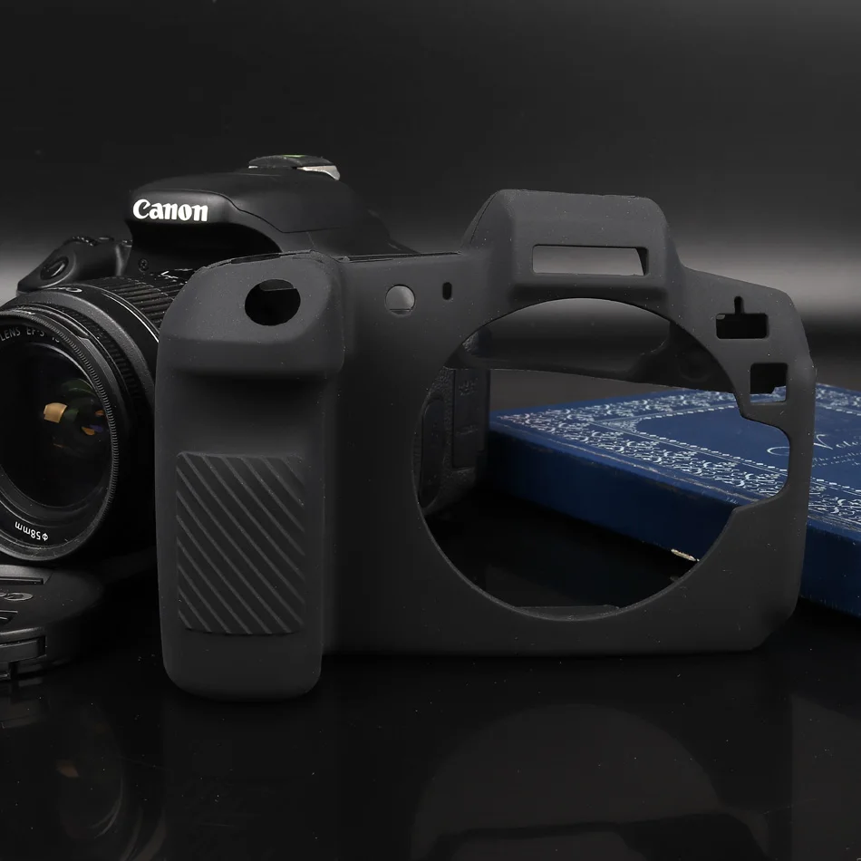 Мягкий силиконовый резиновый защитный корпус для камеры чехол Canon EOS R M3 M10 M100 5DSR 5D3