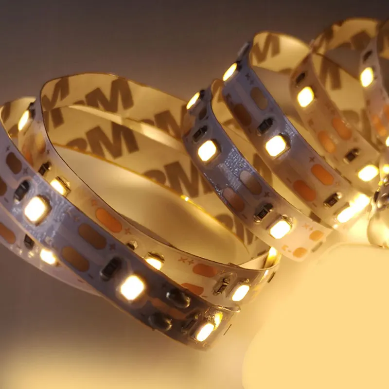 DC 5V ночник IP20 3528 SMD USB зарядное устройство источник питания Светодиодная лента RGB