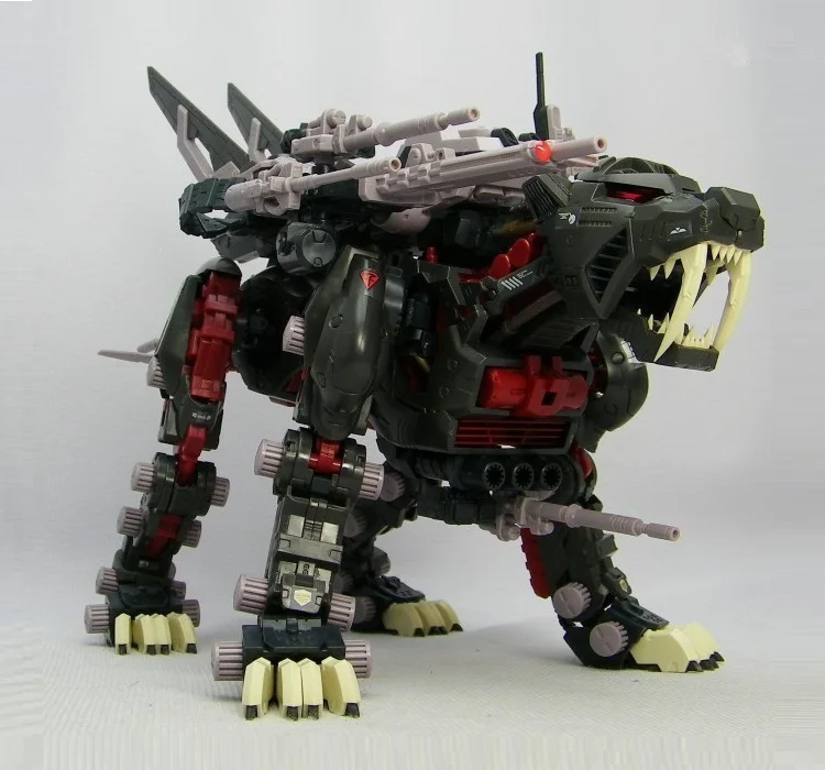 BT модель здания Наборы: ZOIDS EPZ-003 черный большой сабля Тигровая 1:72 Масштаб полной