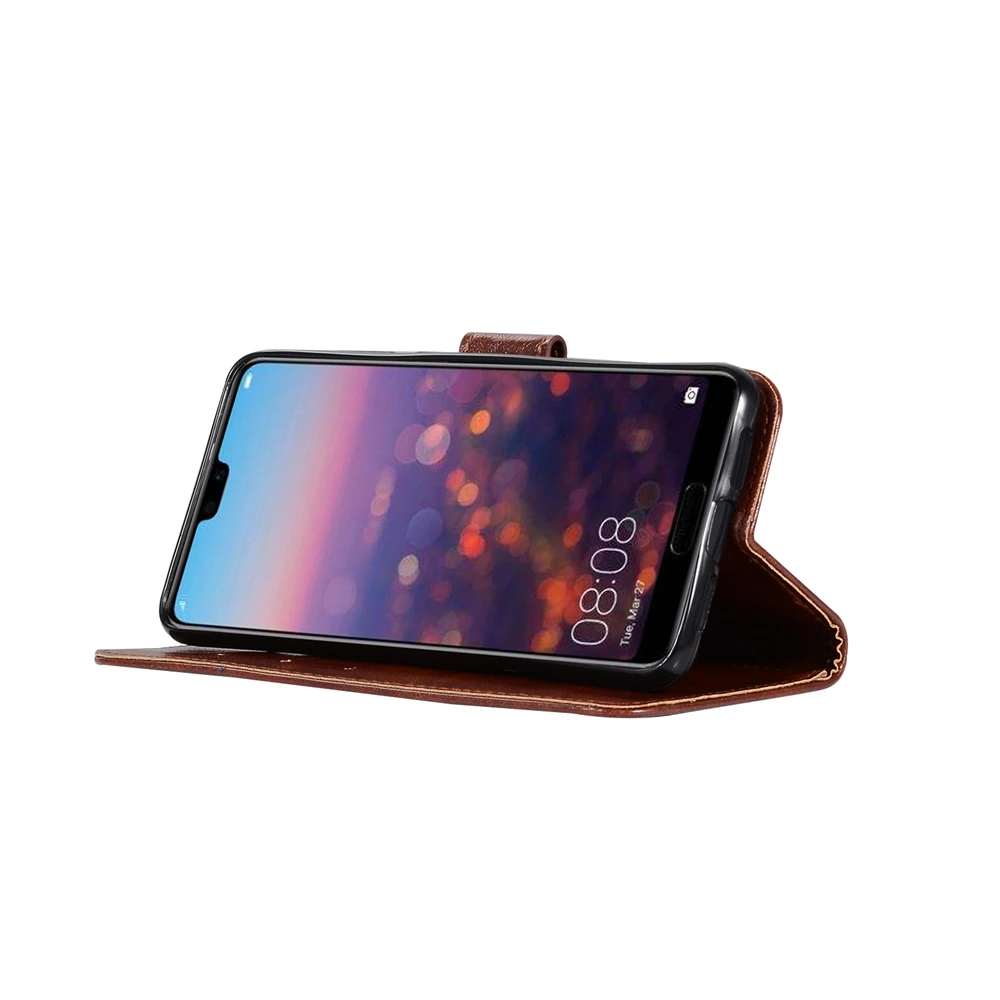 Ретро Подлинная кошелек кожаный чехол для huawei Nova 2 3e P8 P9 P10 P20 Lite Мини плюс Y3 II Y5