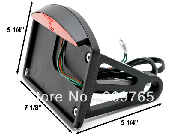 Аксессуары для мотоциклов Запчасти 1 шт. боковая пластина задний фонарь Honda VT Shadow