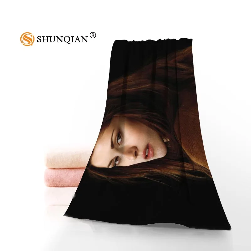 

Полотенце для лица/банное полотенце на заказ, Кристен Стюарт, микрофибра для волос/лица/полотенце для душа, размер s 35x75 см, 70x140 см