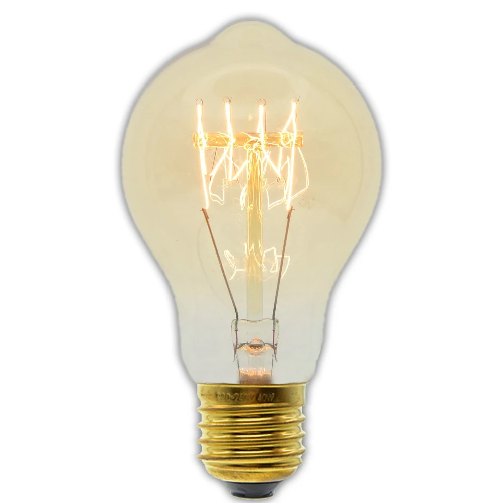 3 шт./лот ручной работы Edison лампы накаливания углерода ясно Стекло Эдисоном Ретро