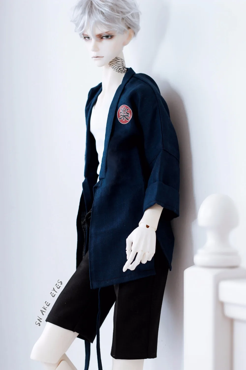 Простое Короткое Кимоно пальто для Bjd 1/4 MSD 1/3 SD13 SD17 кукла дяди одежда CMB101|doll clothes|sd