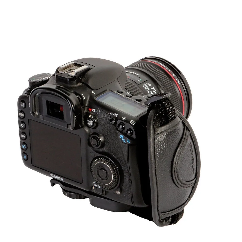 Кожаный ремешок TOAZOE с ручкой для беззеркальных камер Canon Fujifilm Nikon Sony и других