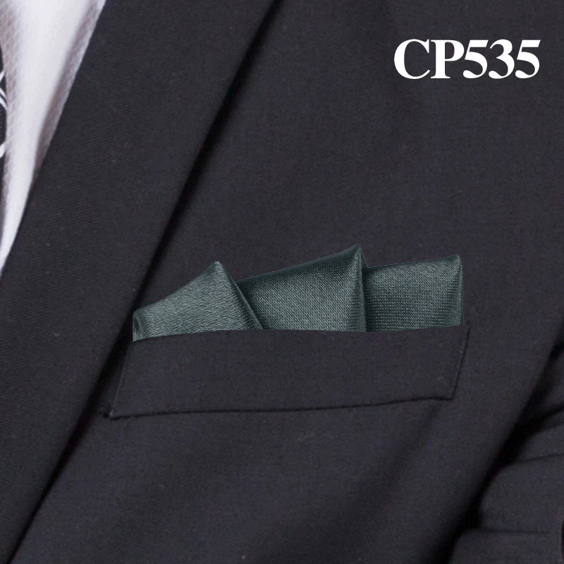 CP535 Атласный носовой платок для мужчин карамельный цвет мужские s костюмы Карманный квадратный бизнес полотенце для сундуков носовой платок - Цвет: CP535