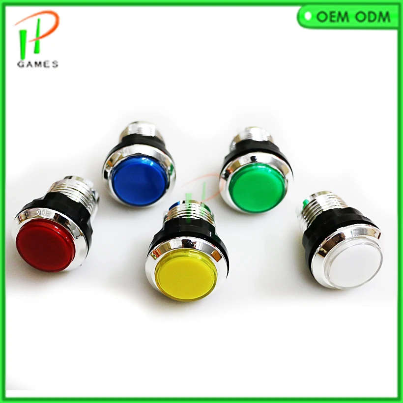 Хромированный серебристый 1 и 2 проигрывателя/старт/пауза/кредитная светодиодная