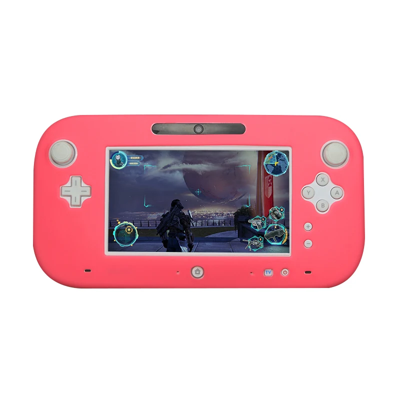 Чехол силиконовый для консоли Wii U 4 цвета|case for|case casecases |