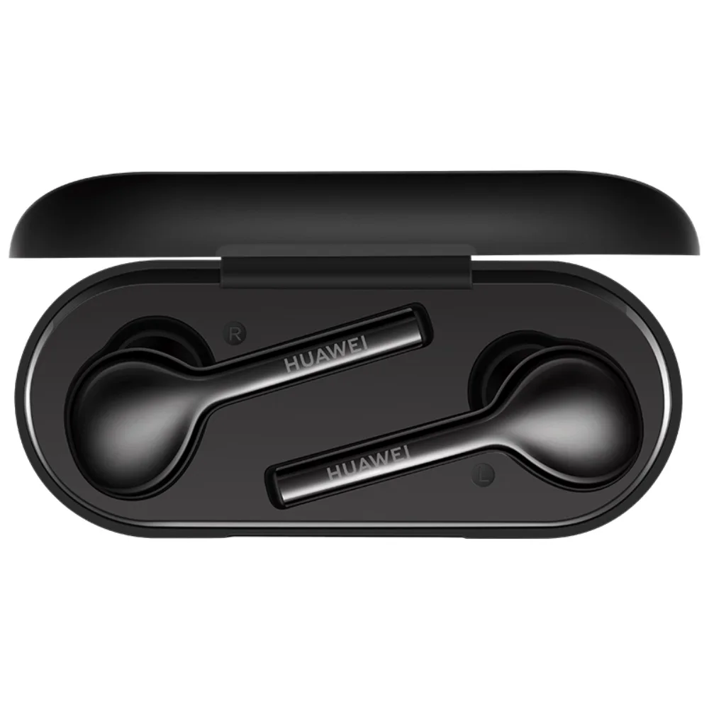 Черный HUAWEI FreeBuds Lite/Enjoy беспроводные наушники стерео наушники водонепроницаемые IP54 наушники голосовое Сенсорное управление Bluetooth наушники - Цвет: Черный