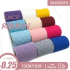 10 ярдов, 7,5 см15 см, 15 цветов, зеркальная сетчатая пряжа, лента, кружевная тюлевая сетчатая ткань, зеркальная ткань