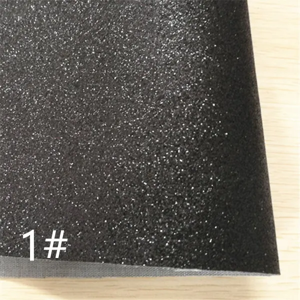 1 7,6*12 дюймов Твердая тонкая блестящая кожаная ткань для DIY аксессуары - Цвет: 1
