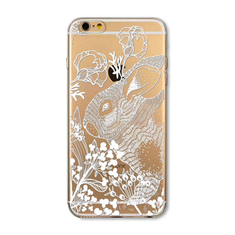 Soft Phone Case Cover For iPhone 6 6s 6plus 7 7s 7plus X Silicon Clear Vintage Datura Paisley Flower Mandala Henna Dreamcatcher |