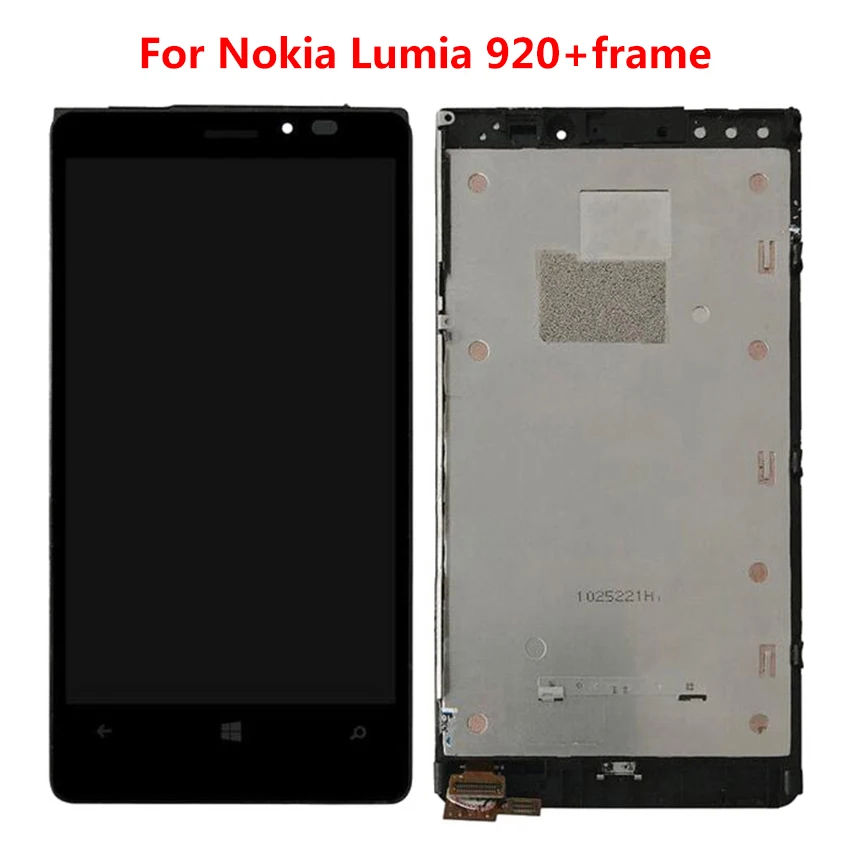 4 5 &quotДисплей чехол с подставкой и отделениями для карт NOKIA Lumia 920 LCD сенсорный