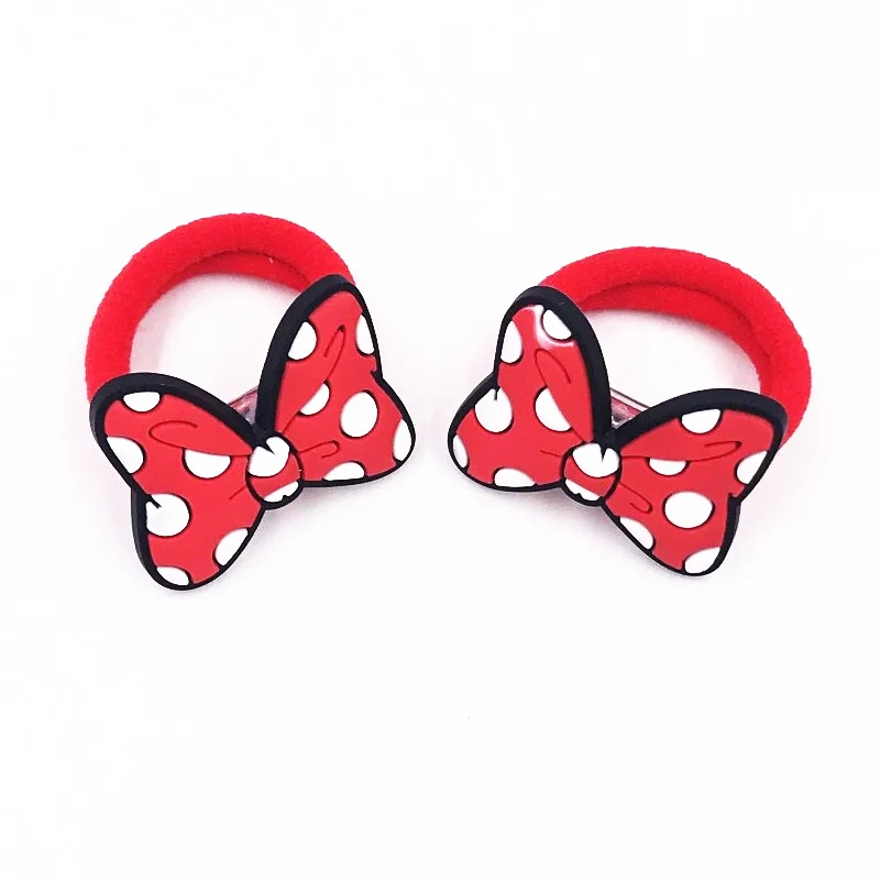 2 шт. лидер продаж галстук в горошек Детские аксессуары для девочек эластичные