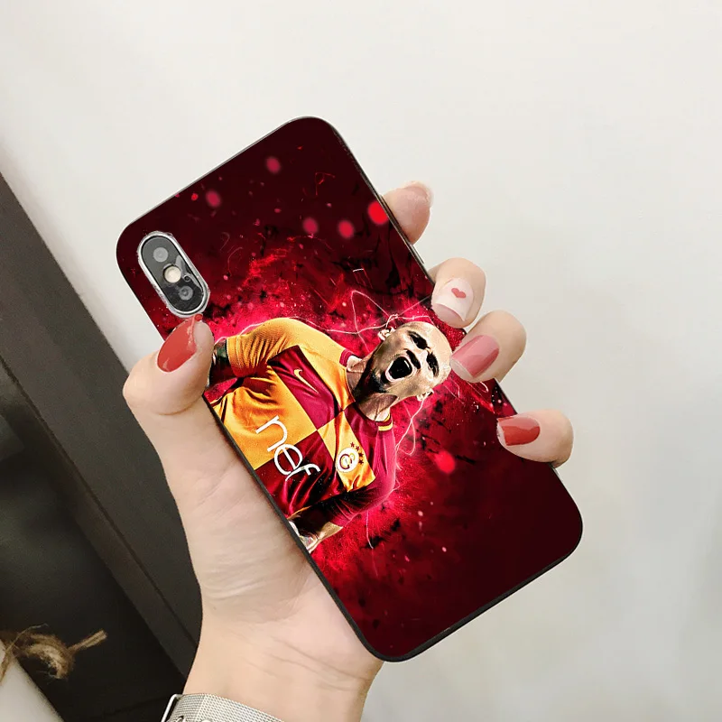 Yinuoda Galatasaray Spor Kulubu Team phone case Aziz для i Phone Case DIY рисунок мягкий TPU чехол X XR XS MAX 7 8 plus 6 S 5s