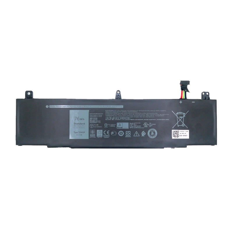 7XINbox 15,2 V 76wh TDW5P Аккумулятор для ноутбука DELL серии TDW5P планшета