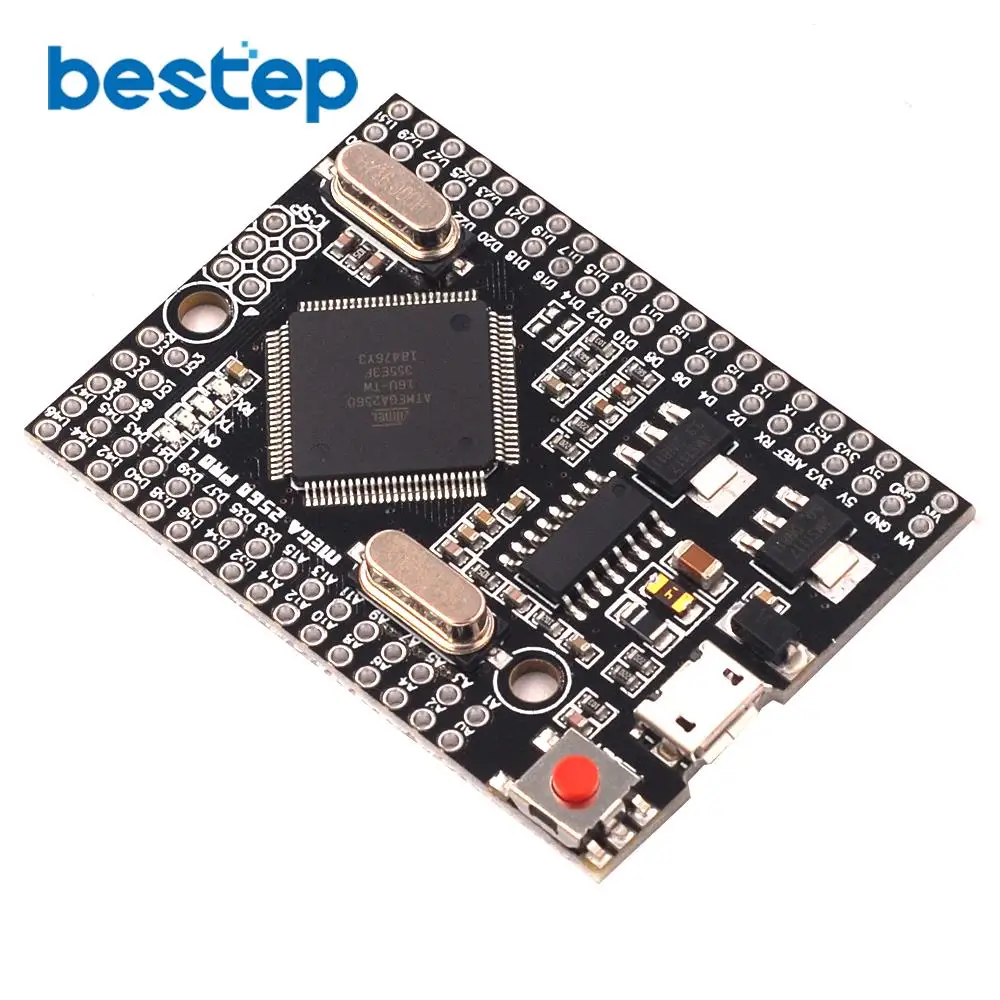 Встроенный чип MEGA 2560 PRO CH340G/Φ с штыревыми разъемами совместимый arduino Mega2560