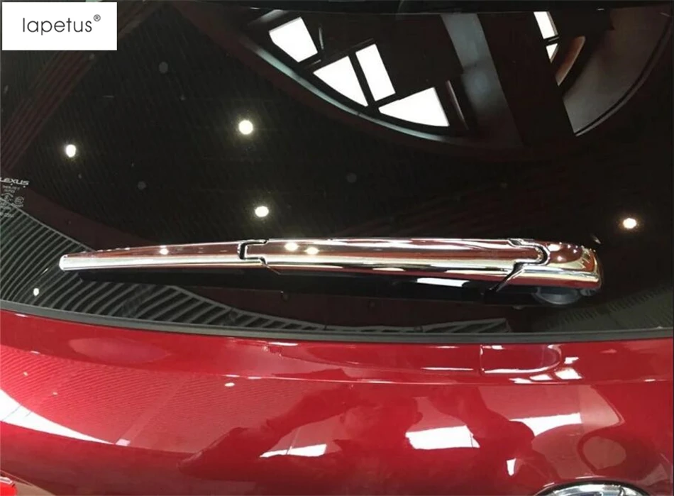 

Lapetus Exterior Refit Kit Fit For LEXUS NX 200 300h 2015 - 2020 Chrome Rear Windshield Window Rain Wiper Cover Trim Accessories