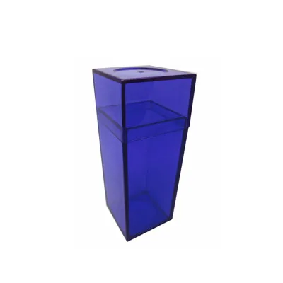 purple SHANH ZUN 50 шт. пластиковый ошейник остается ошейником кости пластиковый ошейник остается для мужской рубашки в прозрачной пластиковой коробке, 4 размера - Окраска металла: purple