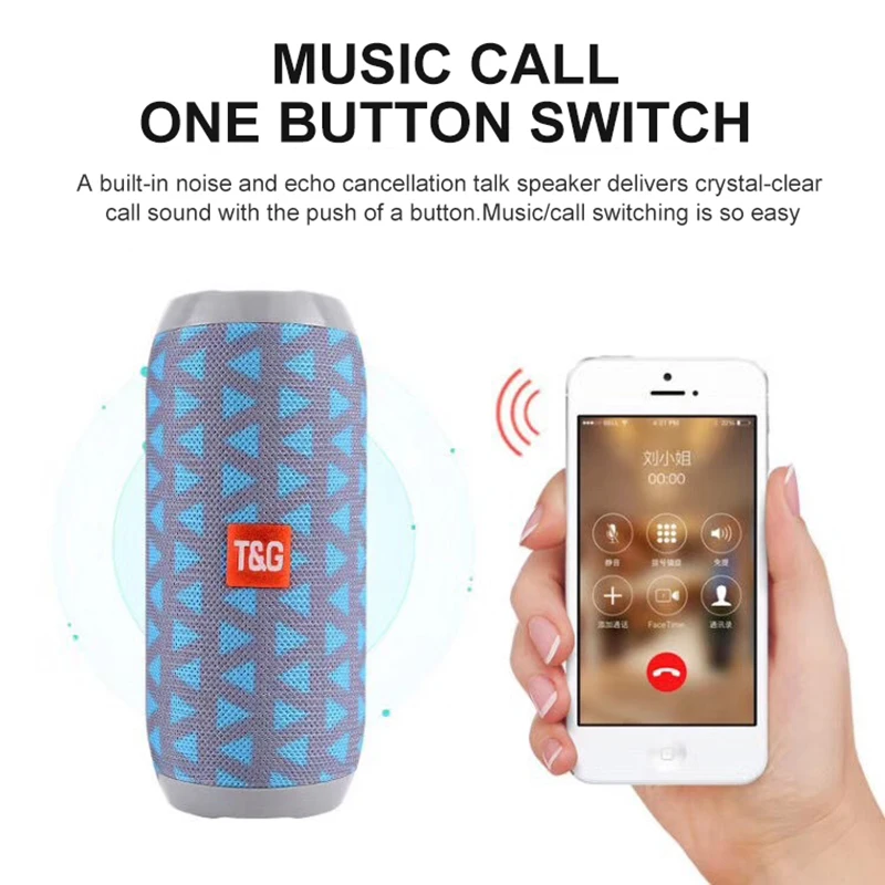 Беспроводной Bluetooth динамик Многофункциональный сабвуфер стерео