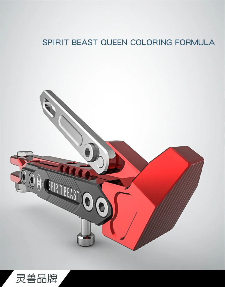 SPIRIT BEAST мотоциклетная подставка, подъемная накладка, подножка, мотоциклетные боковые подставки, пластина для Honda Nc700x CB190 Yamaha Cygnus Ducati Monster