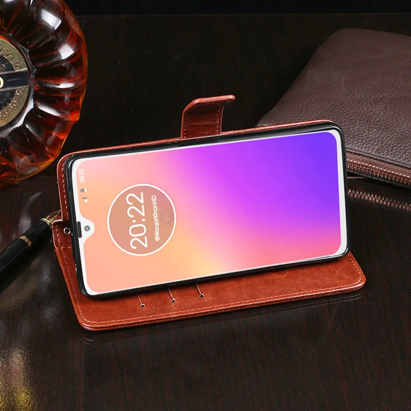 ITGOOGO кожаный флип чехол для Motorola Moto G7 Plus телефона | Мобильные телефоны и